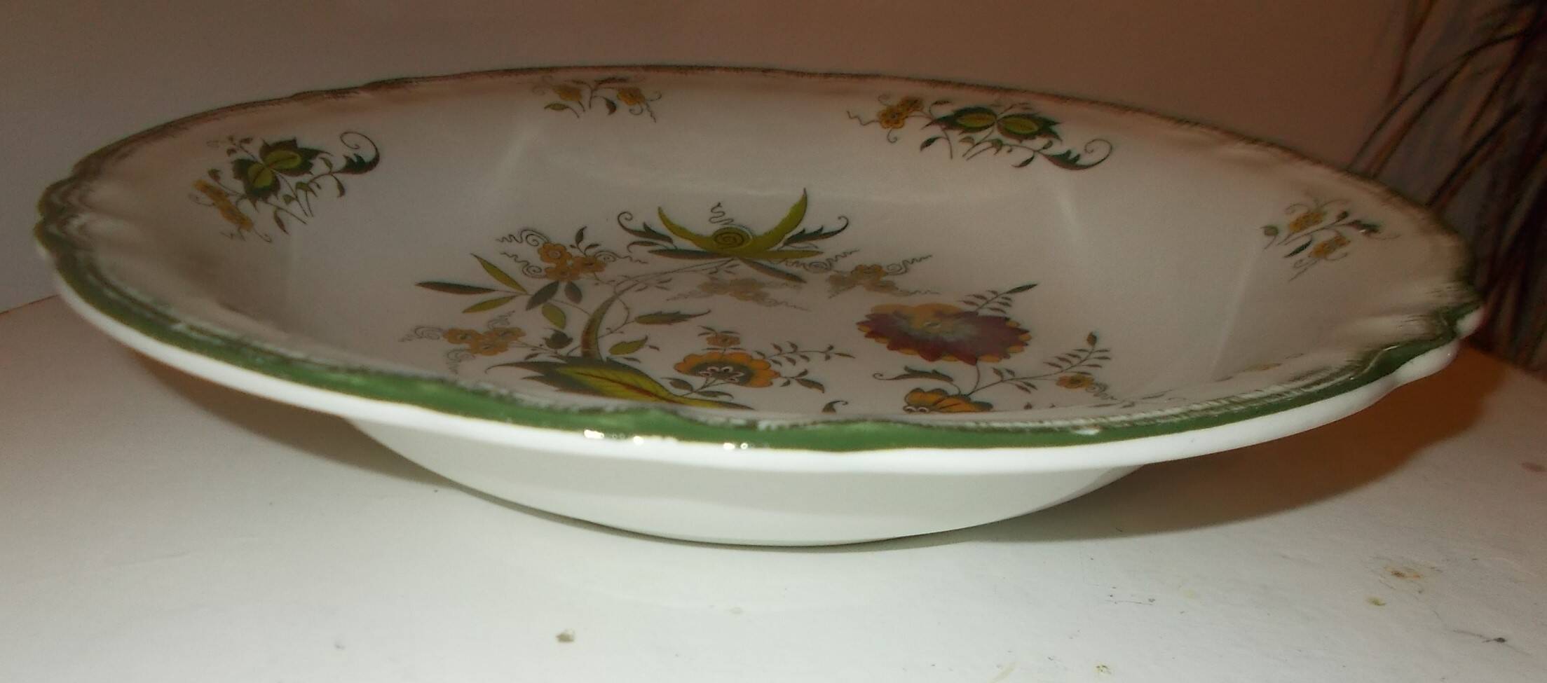 Shallow dish Sarreguemines