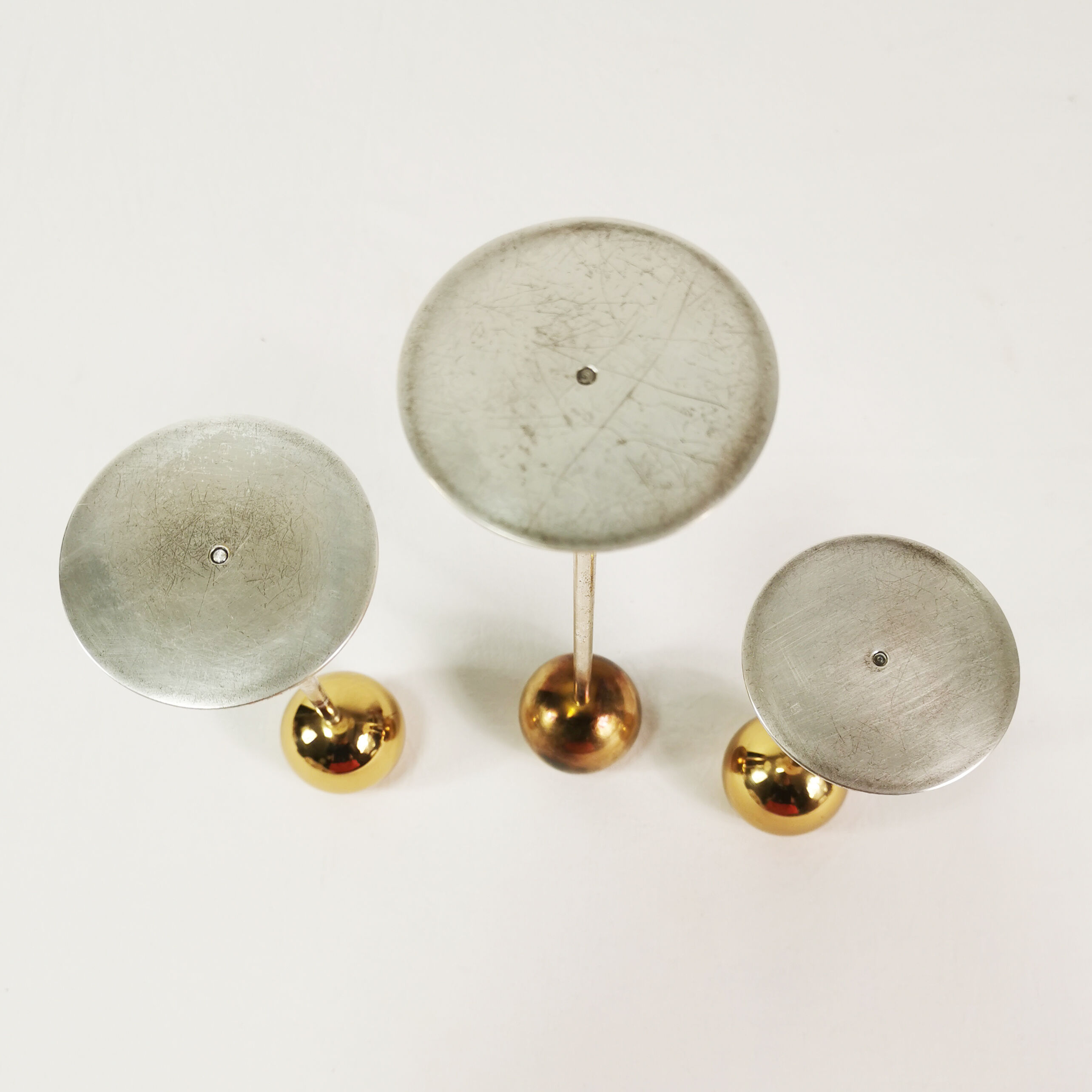 Modernist WMF candlesticks, Germany 1960s