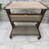Rolling bar table