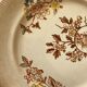 3 plates dessert Choisy le Roi terre de fer