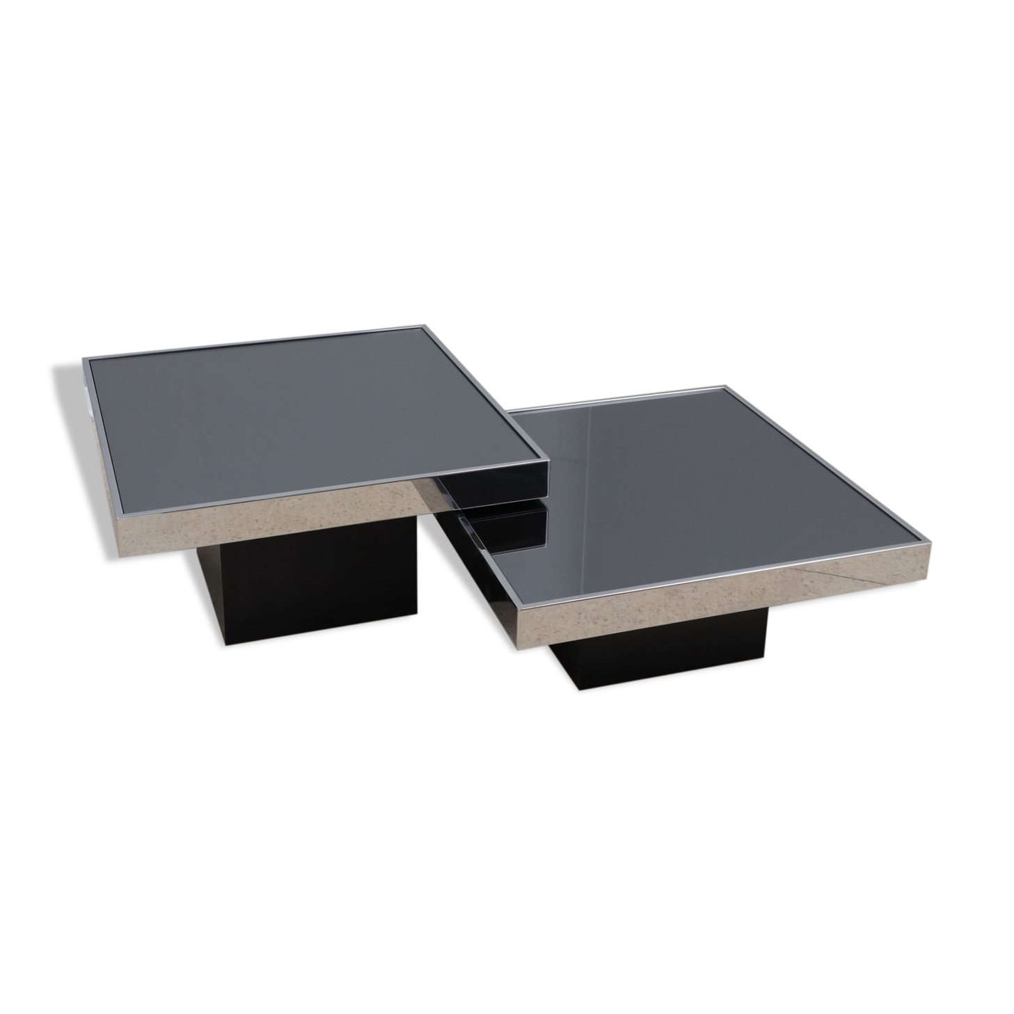 Cidue modular coffee table set 1970s