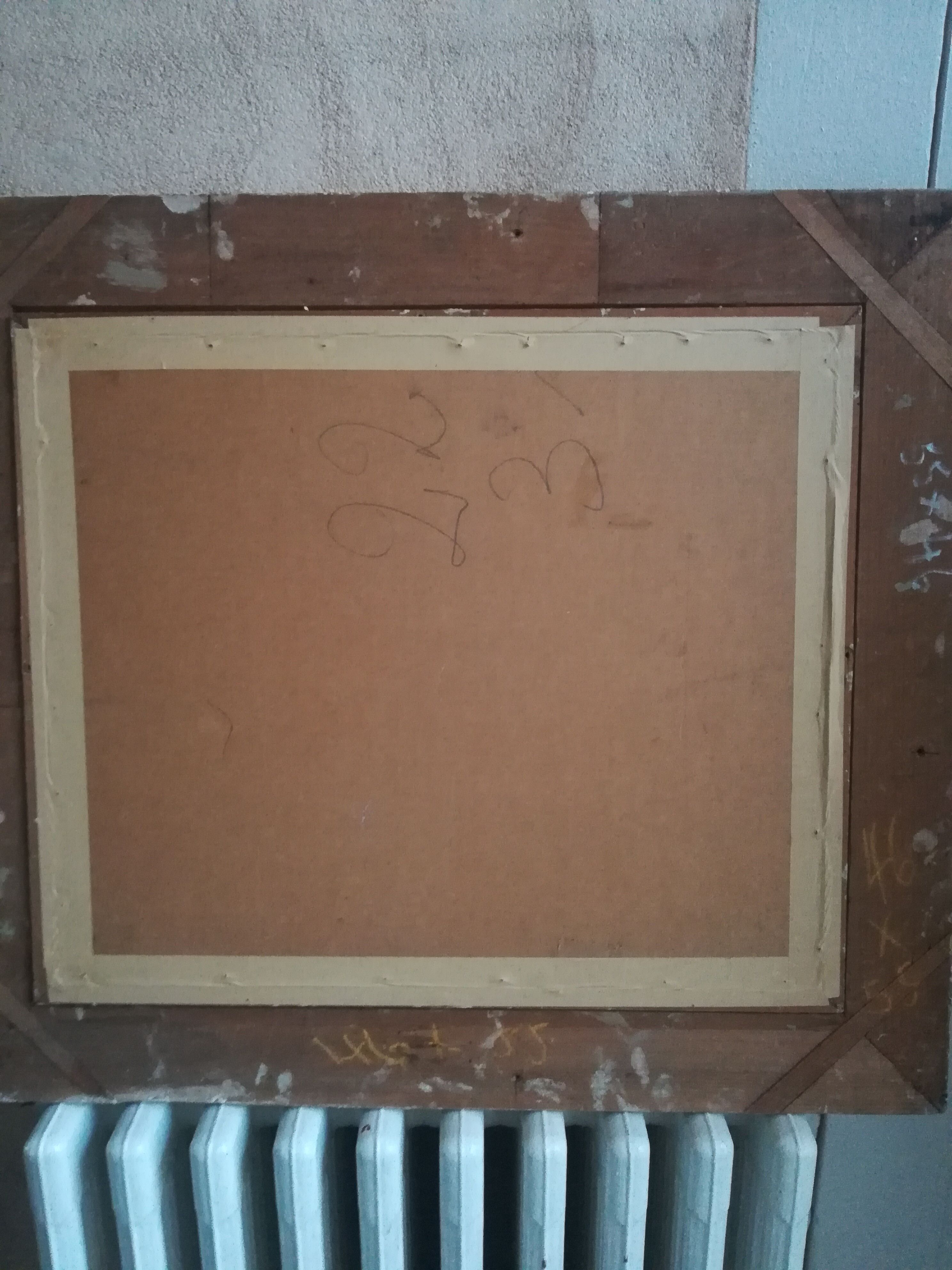 Constructivist canvas Oscar Tronek