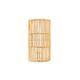 Natural rattan wall light