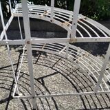 Old metal plant holder