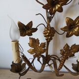 Sconce in brass from the 1950s