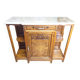 Buffet period end Art Nouveau École de Nancy in walnut by Gauthier Poinsignon (unsigned)
