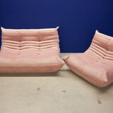 Sofa 2 seats and armchair "Togo" model designed by Michel Ducaroy 1973