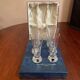 Box of 6 crystal glasses Hartzviller design 50 in box.