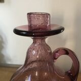 Biot bubble glass candleholder