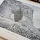 Printed in 1898, Fingal's Cave, Scotland.