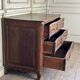Commode Louis XV en chêne sculpté, XVIIIème siècle