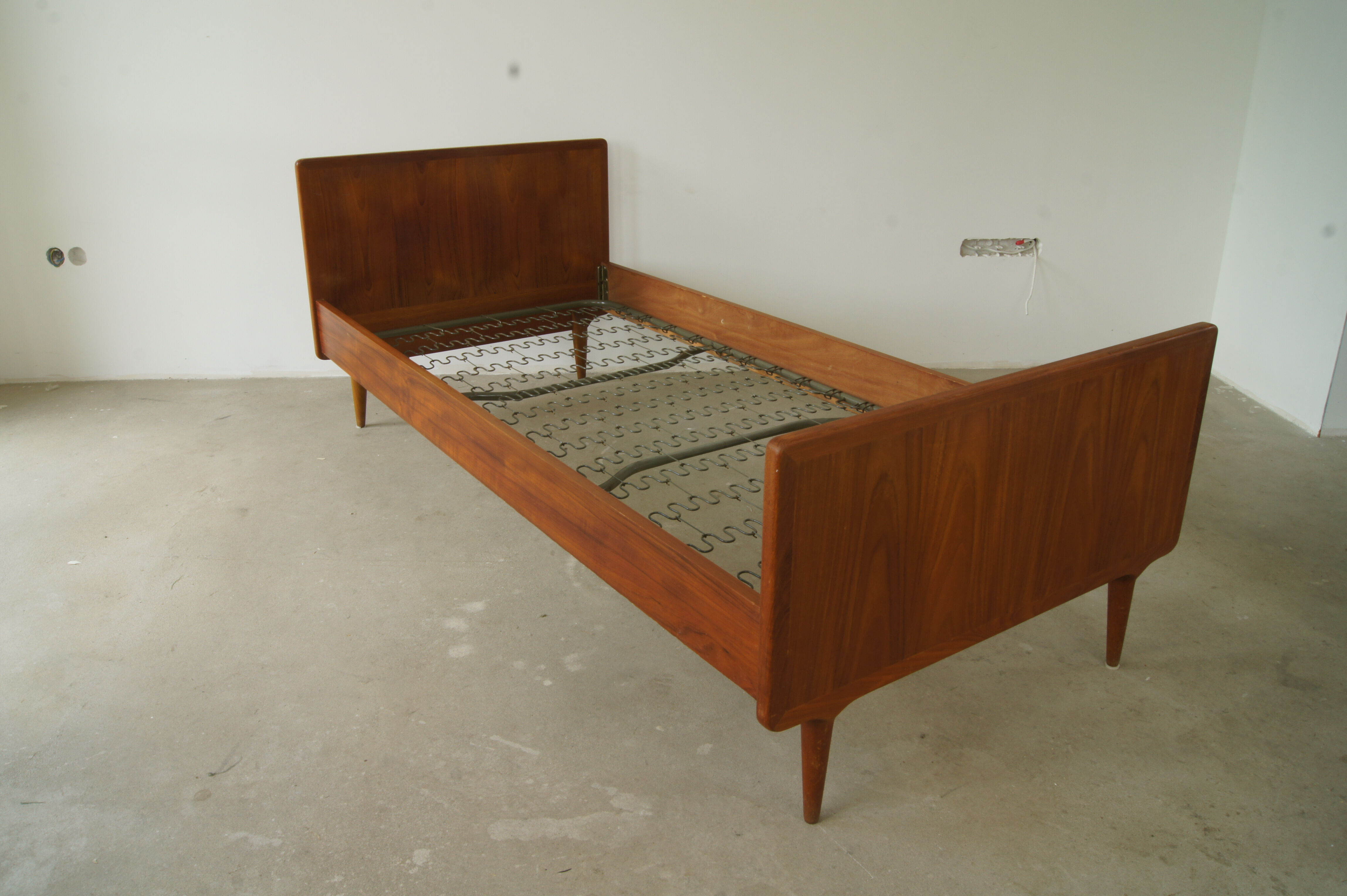Set of 2 danish teak beds, 1960