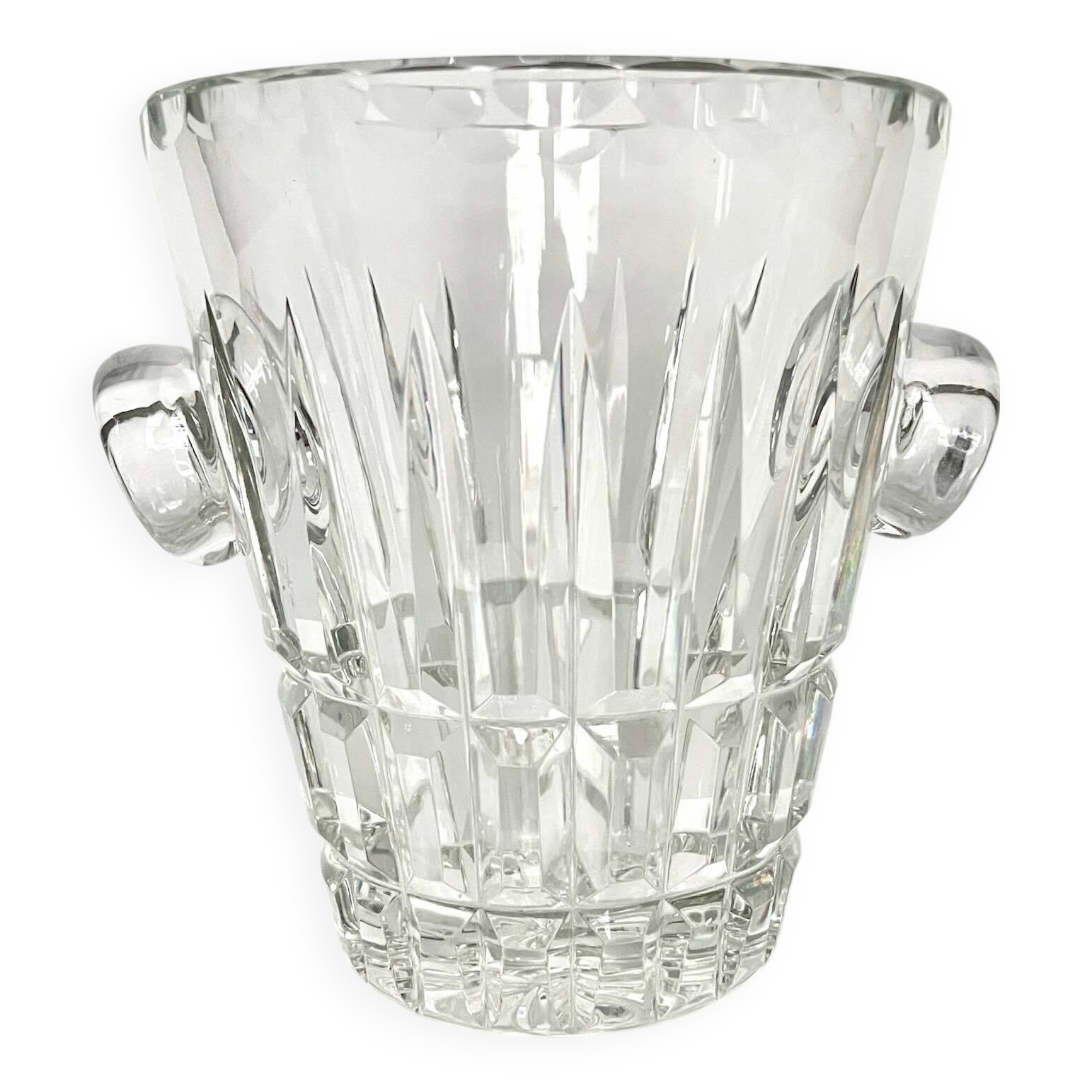 Saint-Louis Crystal Ice Bucket | Manhattan | Second half of the 20th century