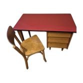 Vintage wooden desk from the 50s/60s.