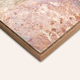 Composition, Oil on Plate, 49 x 52 cm