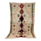Handmade Moroccan Berber carpet 241x143 CM