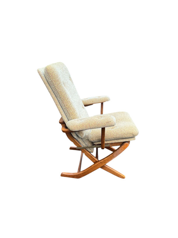 Fauteuil relax réglable vintage polyconfort France – Années 1970