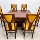 Large dining table for 16 people attributed to Joseph Maria Olbrich.