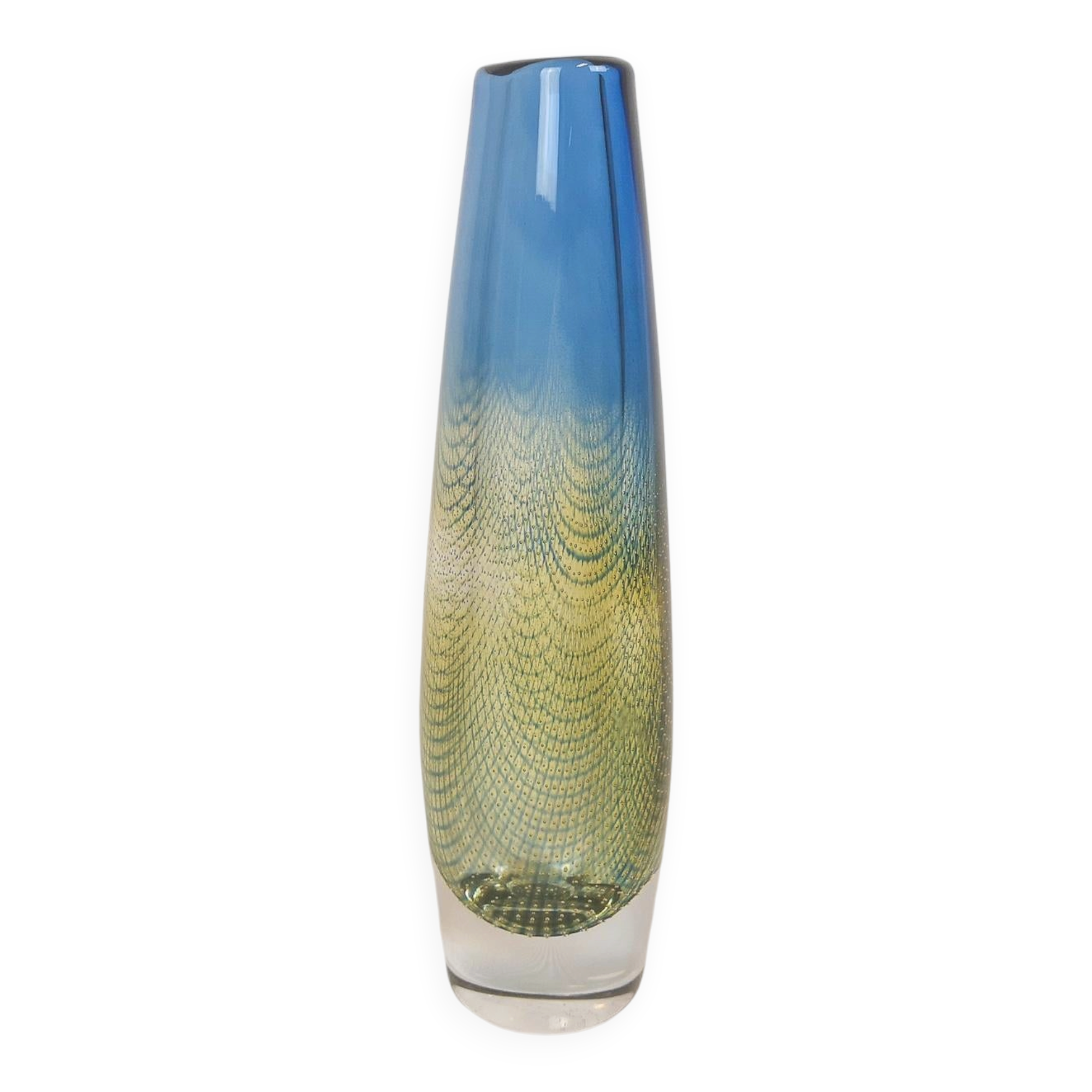 Kraka crystal vase by Orrefors by Sven Palmqvist mid-century