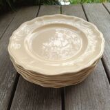 Lot of Sarreguemines plates