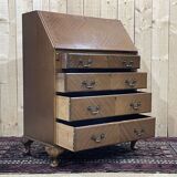 English secretary from the 1950s in mahogany