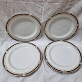 6 porcelain plates