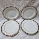 6 assiettes porcelaine