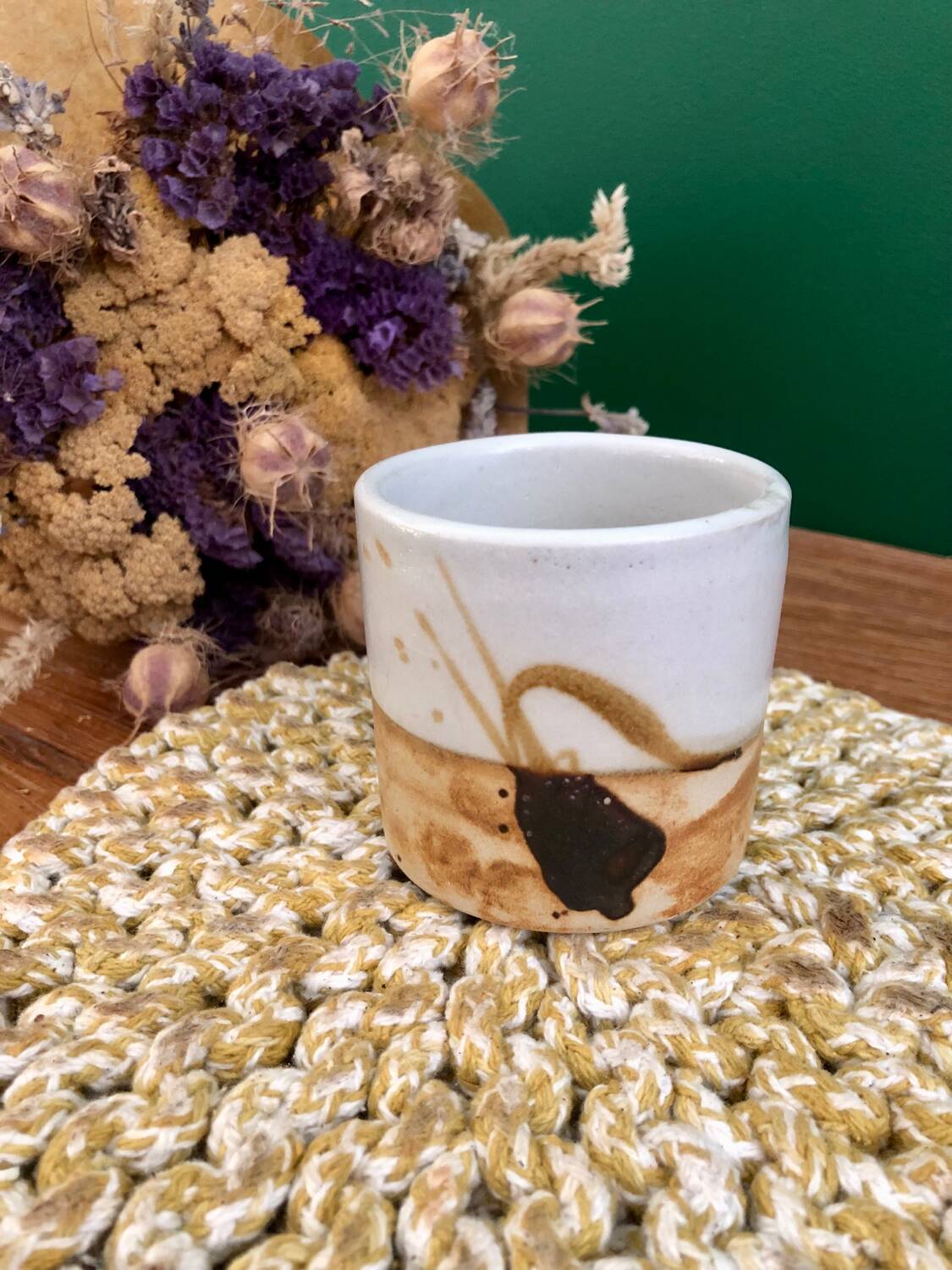 Coffee glass from La Colombe