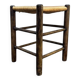 Tabouret ancien en bois massif