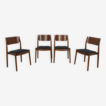 Mid-Century Danish Dining Chairs, 1960s, Set of 4