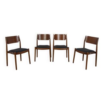 Mid-Century Danish Dining Chairs, 1960s, Set of 4