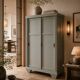 Parisian Art Deco wardrobe with sliding doors.