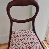 6 Victorian chairs