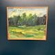 Original Swedish Oil on Canvas “Forest” by Leif Nilsson – Signed – Vintage