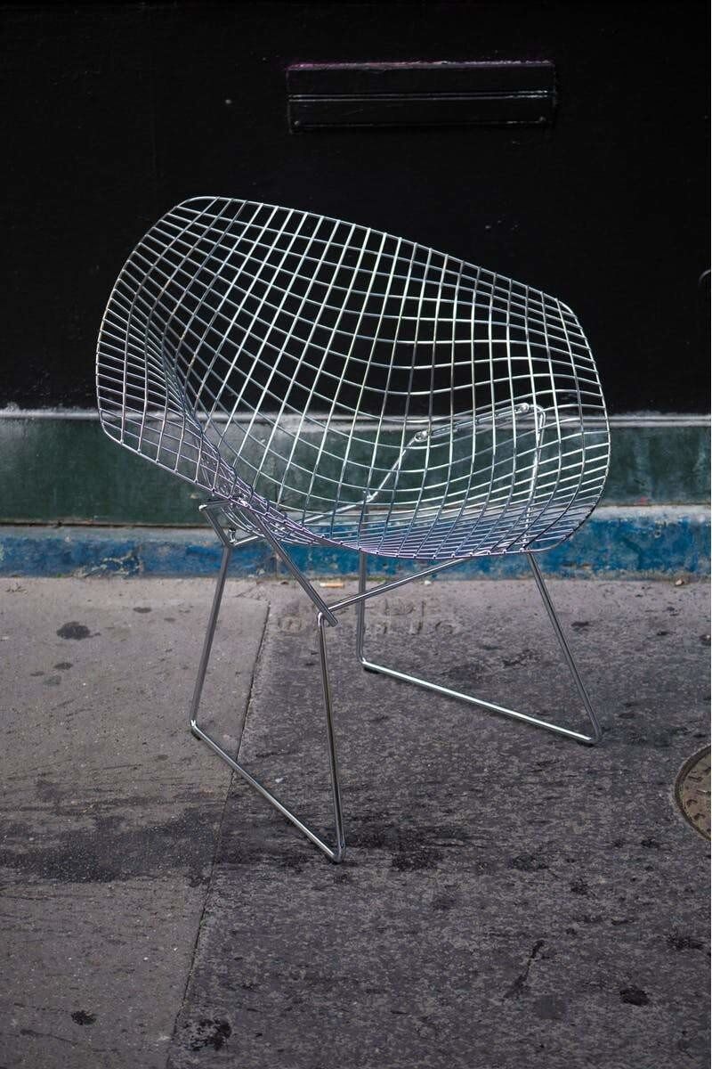 Diamond armchair by of Bertoia for Knoll