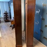 Set of 2 antique open Bookcases