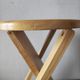 Tabouret pliant en bois 1980