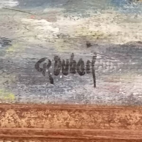 Peinture huile sur toile Raphaël Dubois