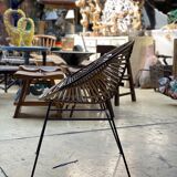 Chaise en rotin