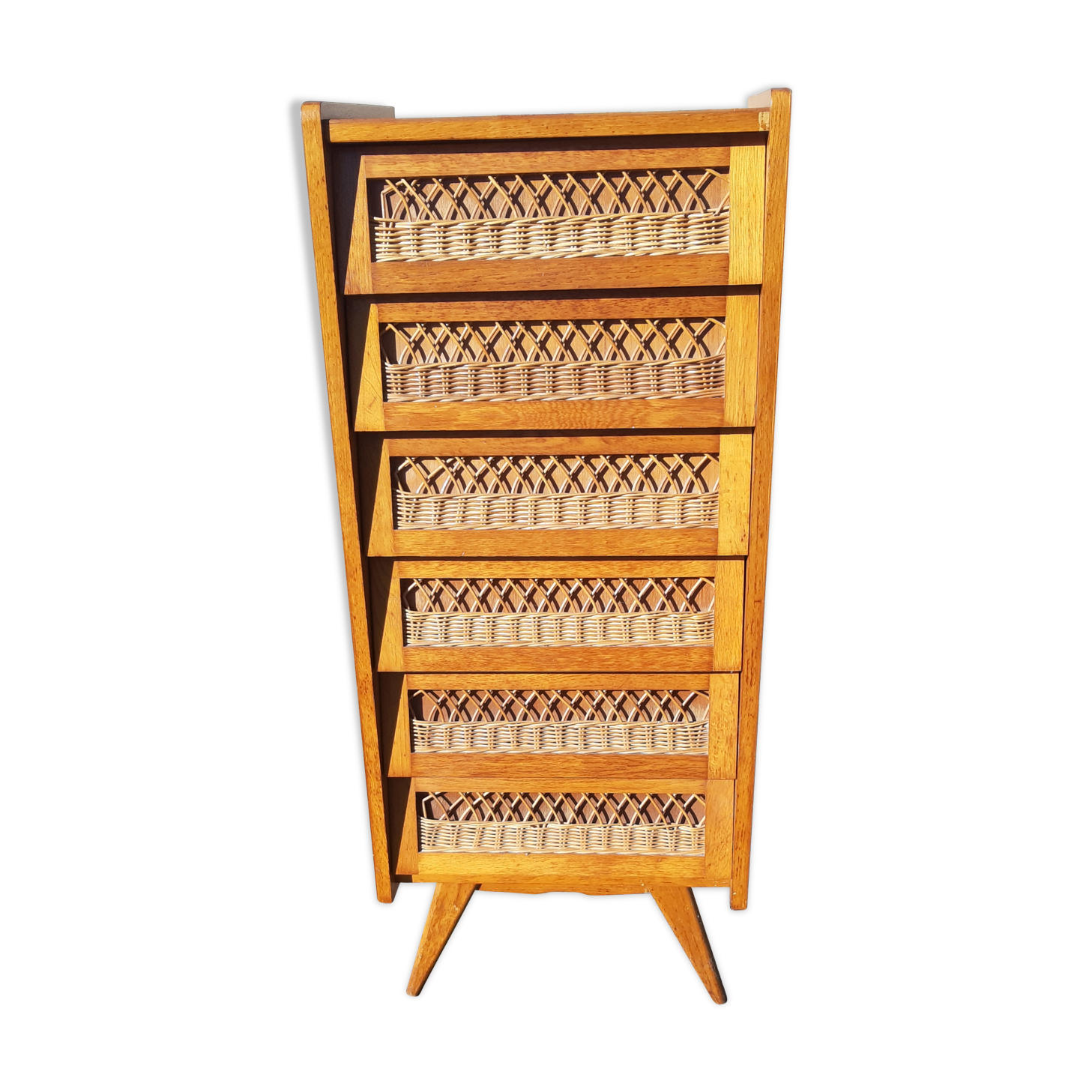 Vintage chiffonier chest of drawers from the 50s