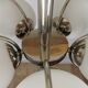 Lustre chrome et opaline 70