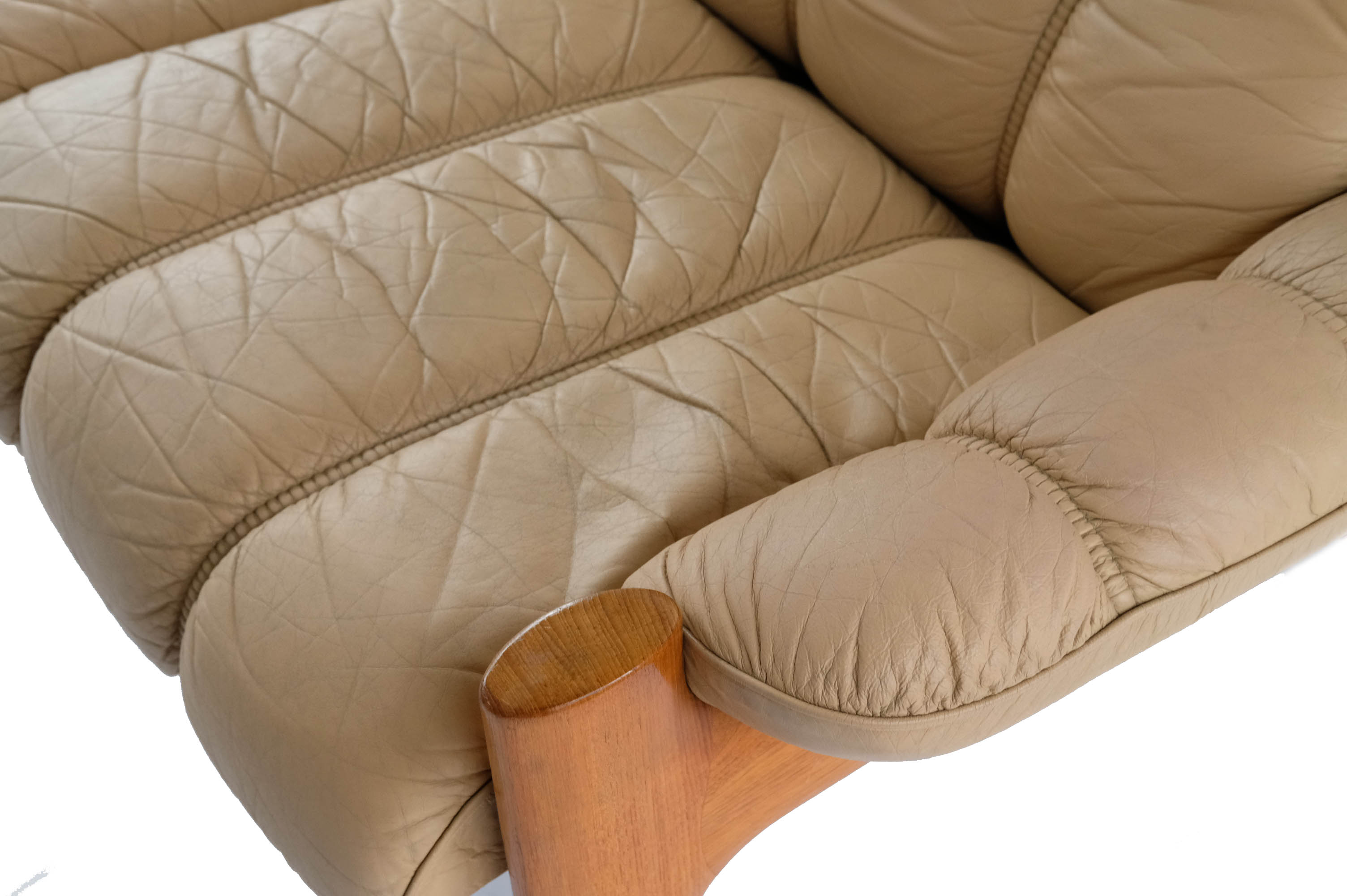 Two-Seater Teak Sofa Model Montana from Ekornes, Norway 1970's