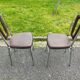 Paire de chaises vintage