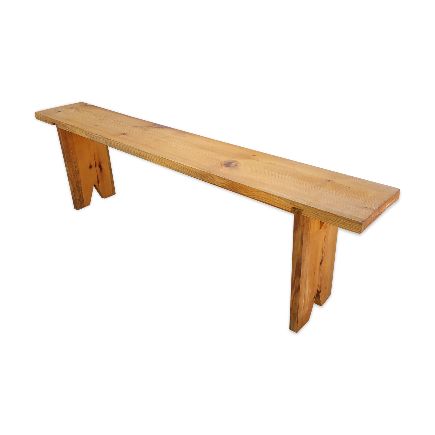 Wooden bench