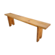 Banc bois