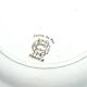 Set of 6 hand-painted Choisy-Le-Roi earthenware COQ plates
