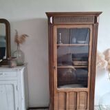 Glass-fronted Parisian wardrobe