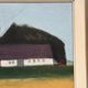 Original Swedish Oil on Canvas – "Farm" by Eric Julius – Signed – Vintage & Framed – 61 × 53 cm (24" × 20.9")