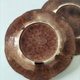 Pair of antique plates - Rubelles Enamel Factory (circa 1845–1855)