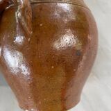 Antique stoneware pot